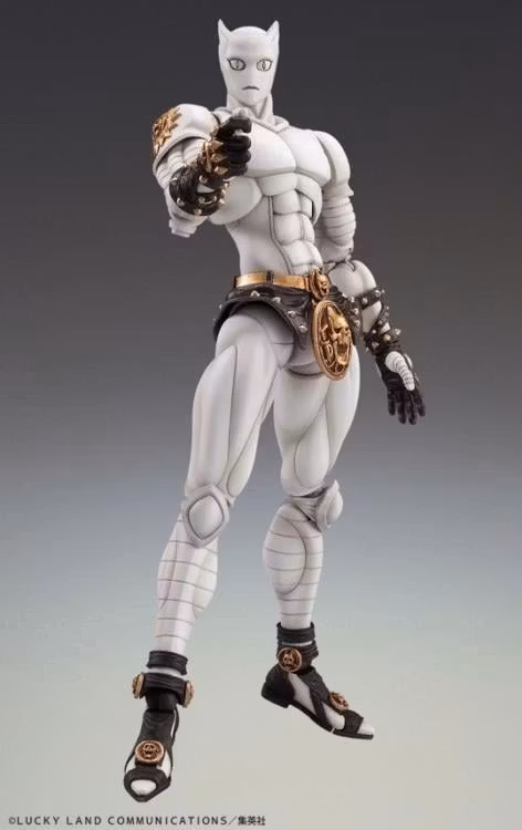 JoJo's Bizarre Adventure: Diamond Is Unbreakable Super Action Statue Killer Queen Action Figure (Rerelease)