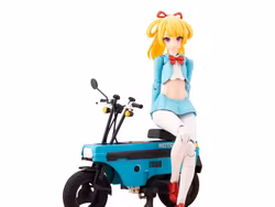 Megami Device Buster Doll Knight Alice with Honda AB12 Motocompo Model Kit