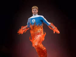The Fantastic Four: First Steps MMS Johnny Storm "Human Torch" 1/6th Scale Collectible Figure