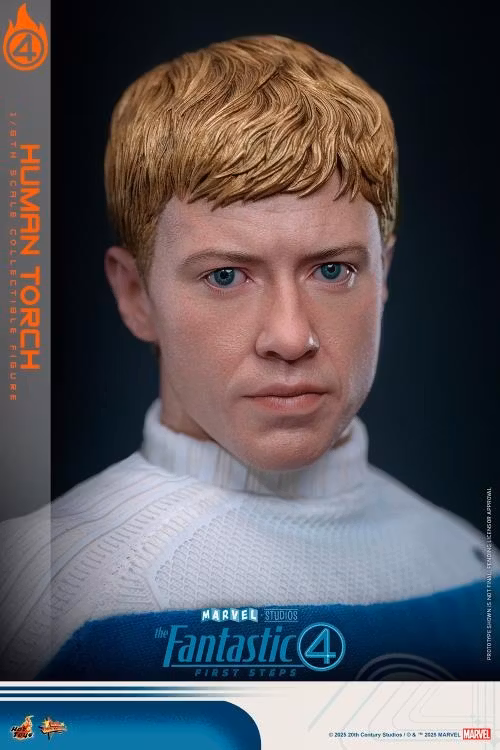The Fantastic Four: First Steps MMS Johnny Storm "Human Torch" 1/6th Scale Collectible Figure