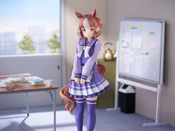 Umamusume: Cinderella Gray Belno Light (Tracen Academy Ver.) 1/7 Scale Figure