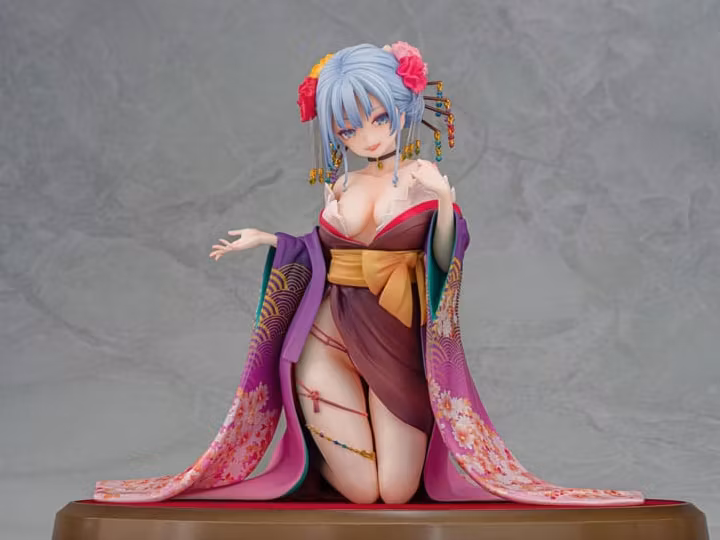(18+) Shujuu Ecstasy Shion (Oiran Ver.) 1/7 Scale Figure