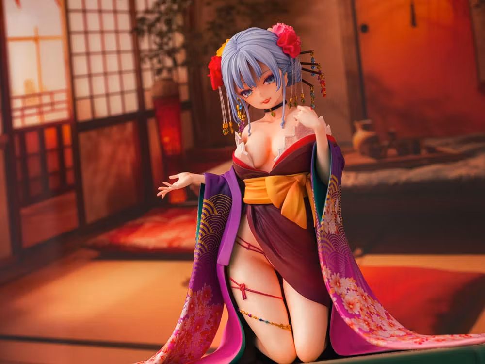 (18+) Shujuu Ecstasy Shion (Oiran Ver.) (Wholesome Ver.) 1/7 Scale Figure
