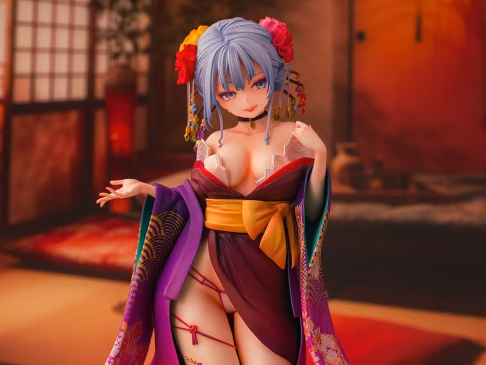 (18+) Shujuu Ecstasy Shion (Oiran Ver.) (Wholesome Ver.) 1/7 Scale Figure