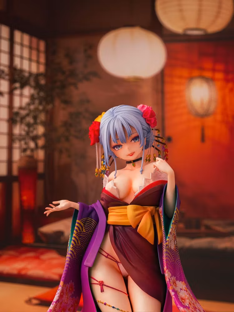 (18+) Shujuu Ecstasy Shion (Oiran Ver.) (Wholesome Ver.) 1/7 Scale Figure