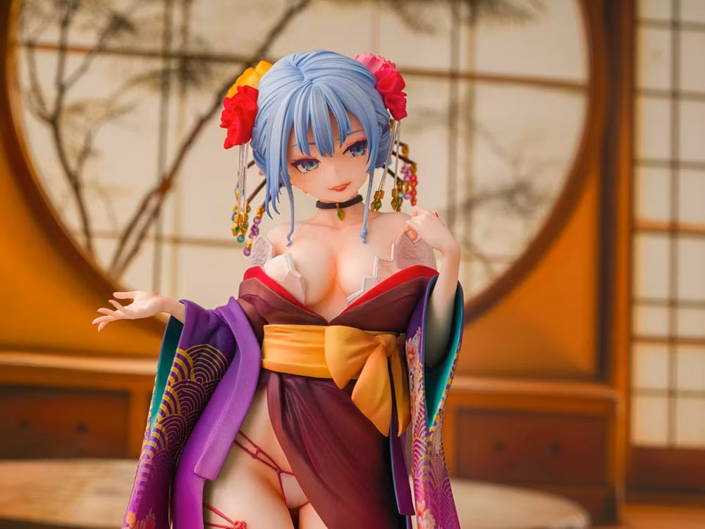 (18+) Shujuu Ecstasy Shion (Oiran Ver.) (Wholesome Ver.) 1/7 Scale Figure