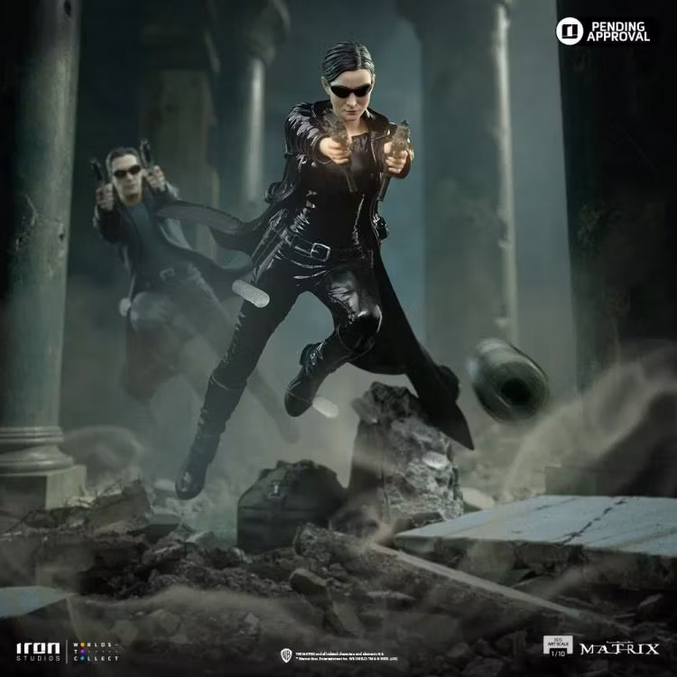 The Matrix Trinity 1/10 Art Scale Statue
