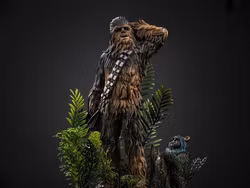 Star Wars: Return of the Jedi Chewbacca and Tokkat 1/10 Art Scale Statue