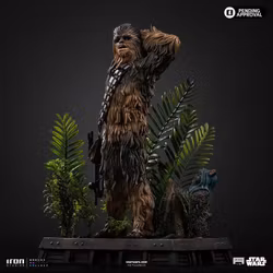 Star Wars: Return of the Jedi Chewbacca and Tokkat 1/10 Art Scale Statue