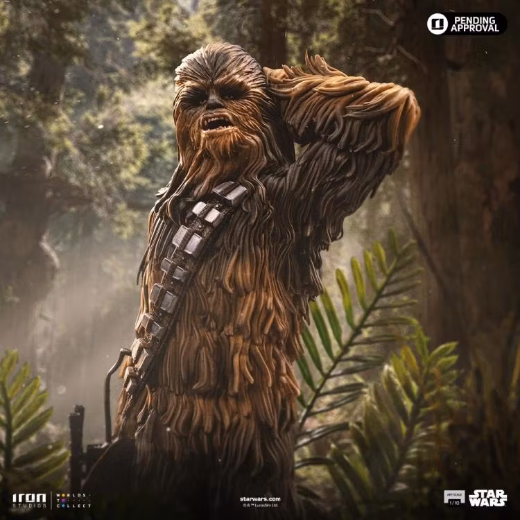 Star Wars: Return of the Jedi Chewbacca and Tokkat 1/10 Art Scale Statue