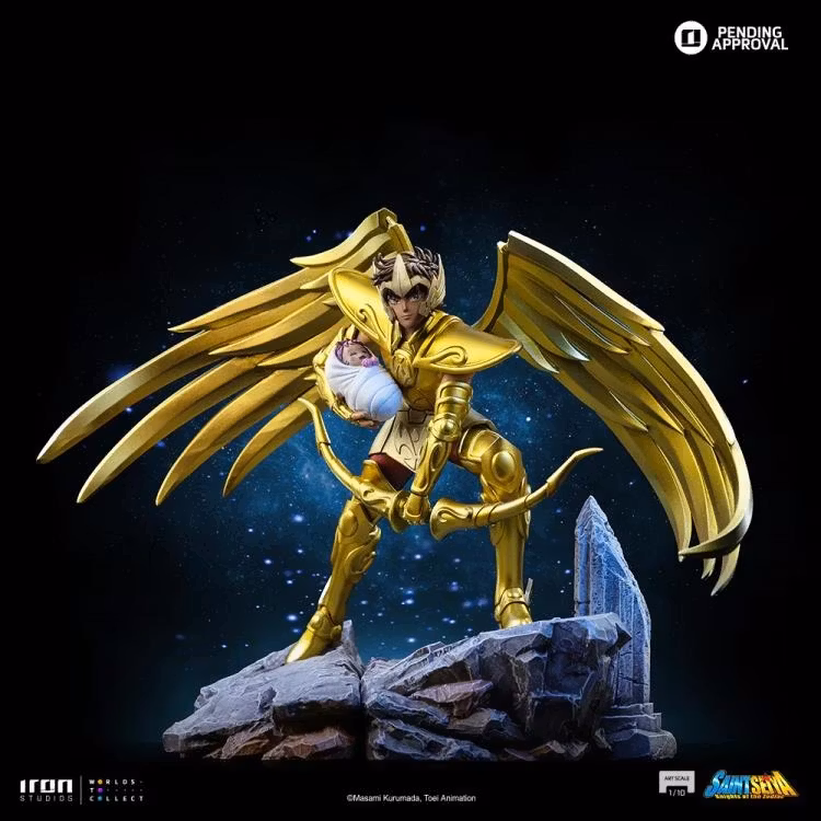 Saint Seiya Sagittarius Aiolos 1/10 Art Scale Statue
