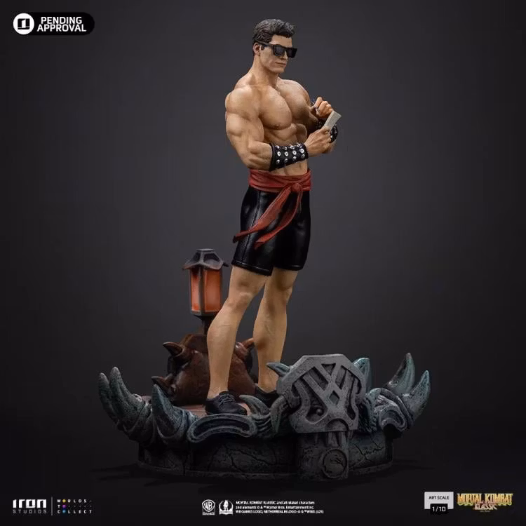 Mortal Kombat Klassic Johnny Cage 1/10 Art Scale Statue