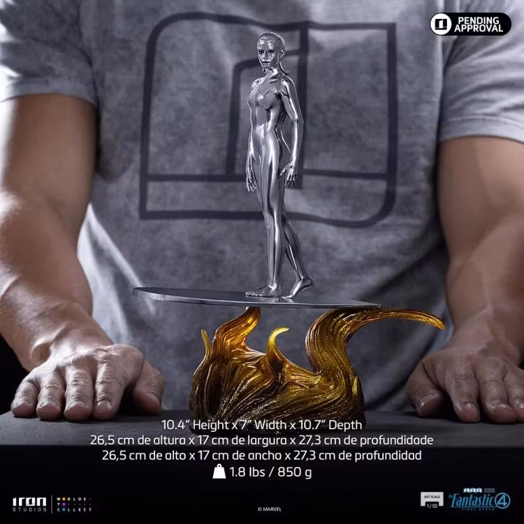 The Fantastic Four: First Steps Silver Surfer 1/10 Art Scale Statue