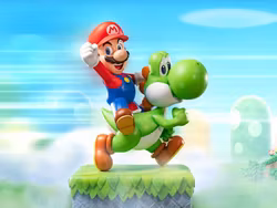 Super Mario Mario and Yoshi (Standard Edition) Limited Edition Statue