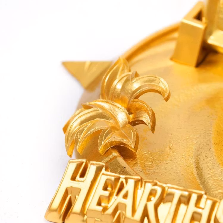 Hearthstone Golden Celebration Card Back Limited Edition Replica