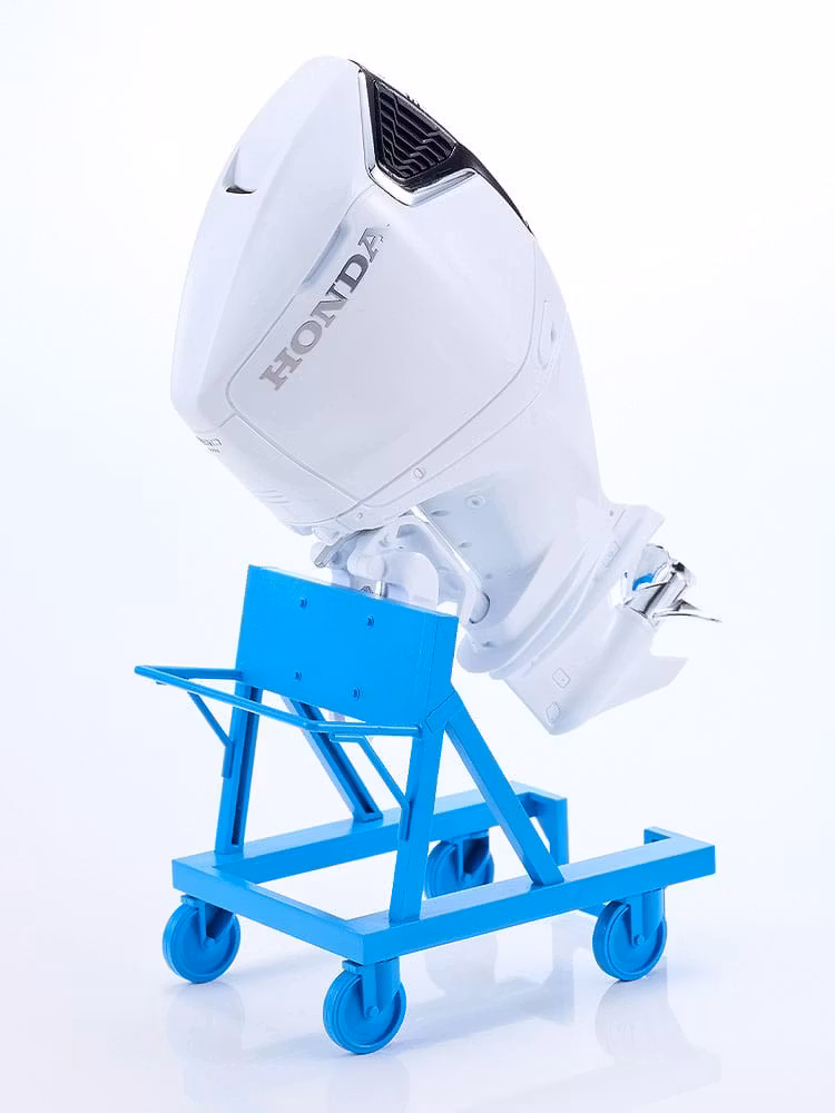 PLAMAX MF-97 minimum factory Minori with Honda BF350 Grand Prix White 1/20 Scale Model Kit