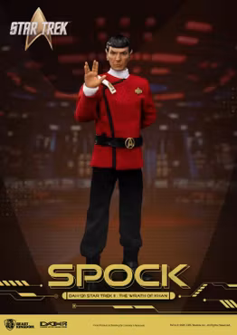 Star Trek II: The Wrath of Khan Dynamic 8ction Heroes DAH-131P Spock Limited Edition Action Figure