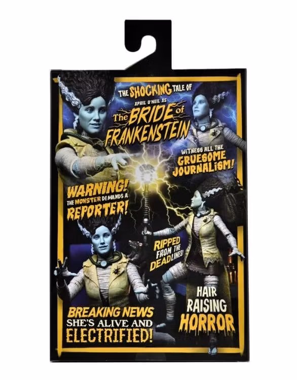 Universal Monsters x Teenage Mutant Ninja Turtles Ultimate April O'Neil as The Bride of Frankenstein