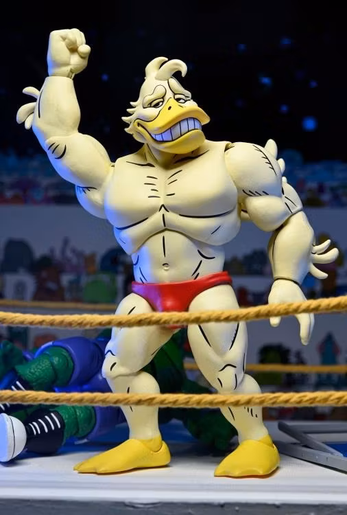 Teenage Mutant Ninja Turtles Adventures Stump Wrestling Ace Duck (Archie Comics) Action Figure