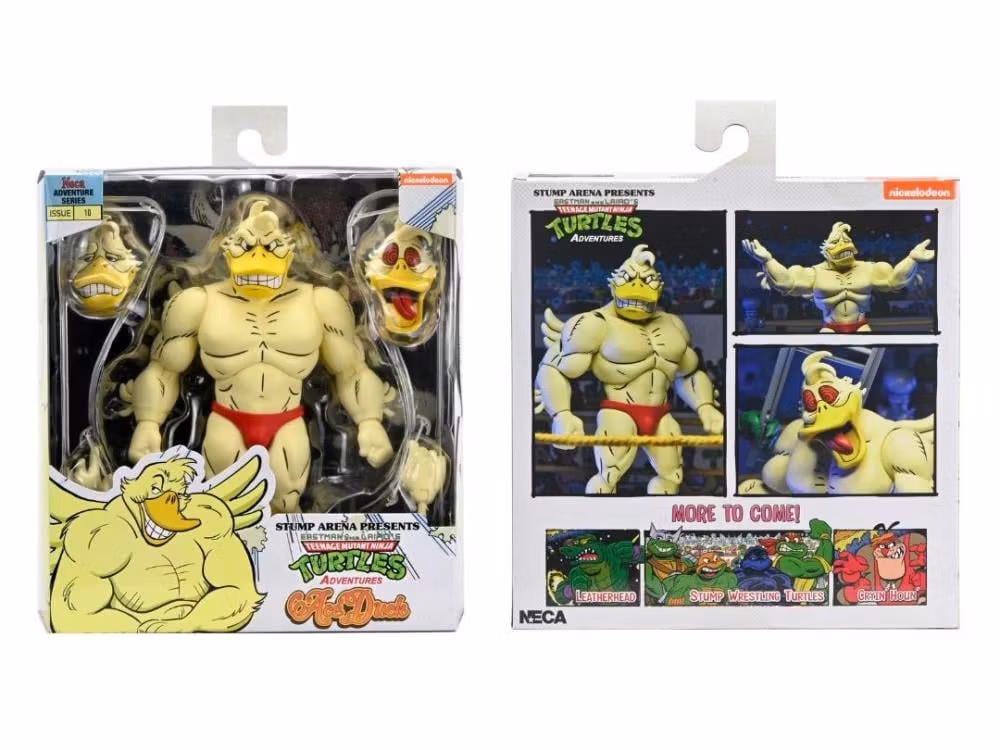 Teenage Mutant Ninja Turtles Adventures Stump Wrestling Ace Duck (Archie Comics) Action Figure