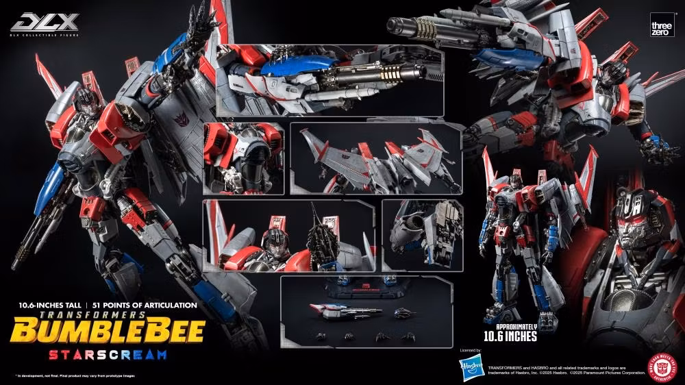 Transformers: Bumblebee DLX Scale Collectible Series Starscream Action Figure