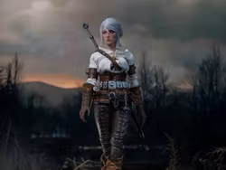 The Witcher 3: Wild Hunt Cirilla Fiona Elen Riannon 1/6 Scale Action Figure