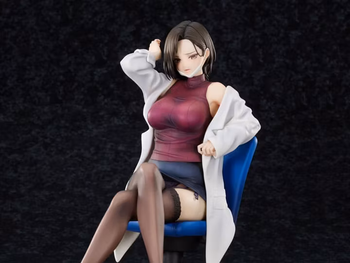 (18+) Keso Shirou Illustartion The Sulky School Nurse 1/6 Scale Figure