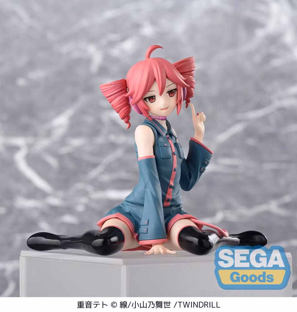 UTAU Kasane Teto Premium Perching Figure