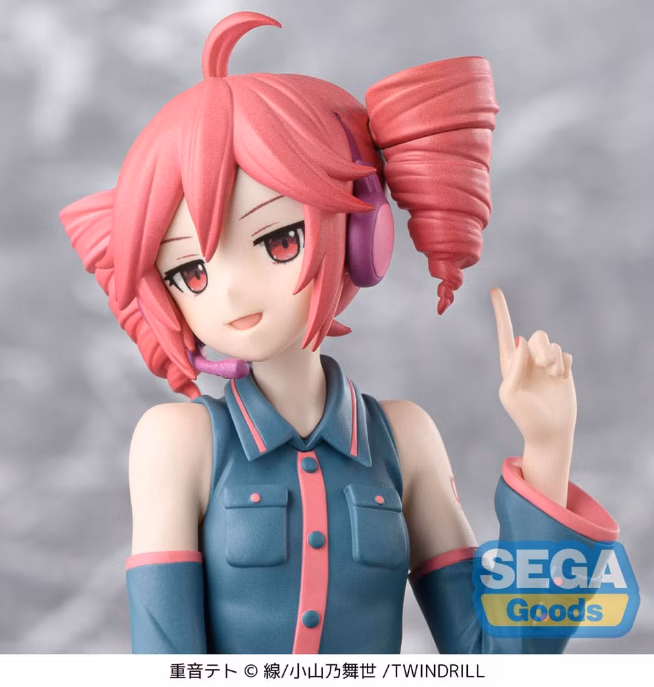 UTAU Kasane Teto Premium Perching Figure