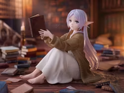 Frieren: Beyond Journey's End Desktop Cute Frieren (Roomwear Ver.) Figure (Rerelease)