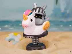 Zenless Zone Zero Happy Shake Knightboo Bangboo Springy Chibi Figure