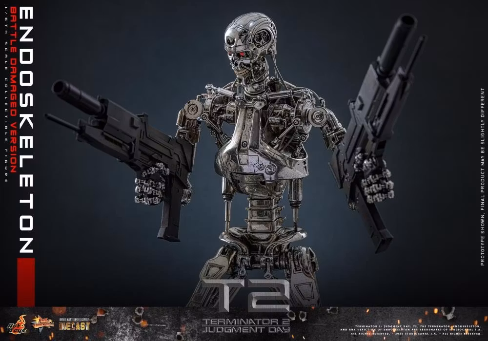 Terminator 2: Judgement Day MMS Endoskeleton (Battle Damaged Ver.) 1/6th Scale Collectible Figure