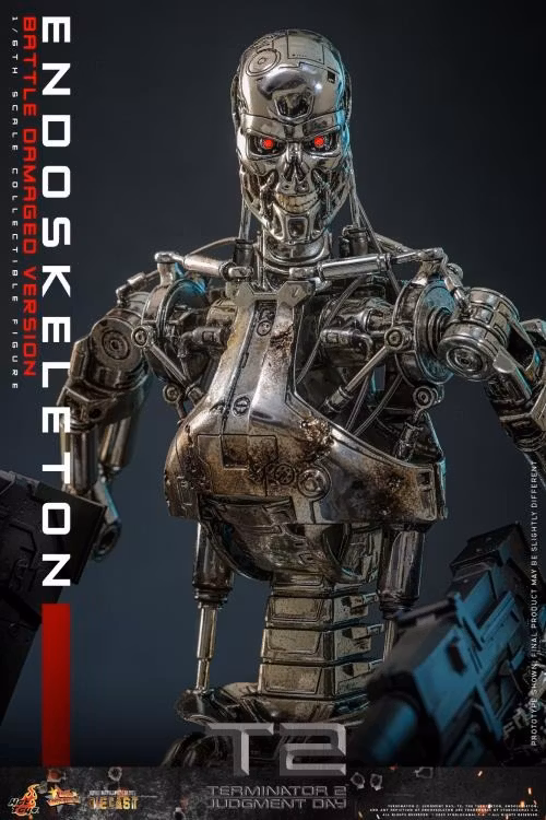 Terminator 2: Judgement Day MMS Endoskeleton (Battle Damaged Ver.) 1/6th Scale Collectible Figure