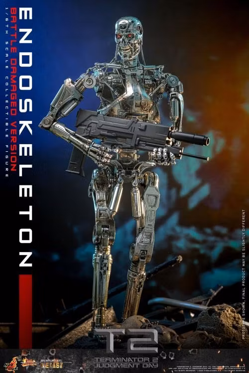 Terminator 2: Judgement Day MMS Endoskeleton (Battle Damaged Ver.) 1/6th Scale Collectible Figure