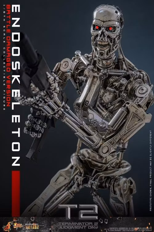 Terminator 2: Judgement Day MMS Endoskeleton (Battle Damaged Ver.) 1/6th Scale Collectible Figure