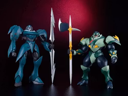 Tekkaman Blade MODEROID Tekkaman Dagger & Tekkaman Axe Model Kit Set