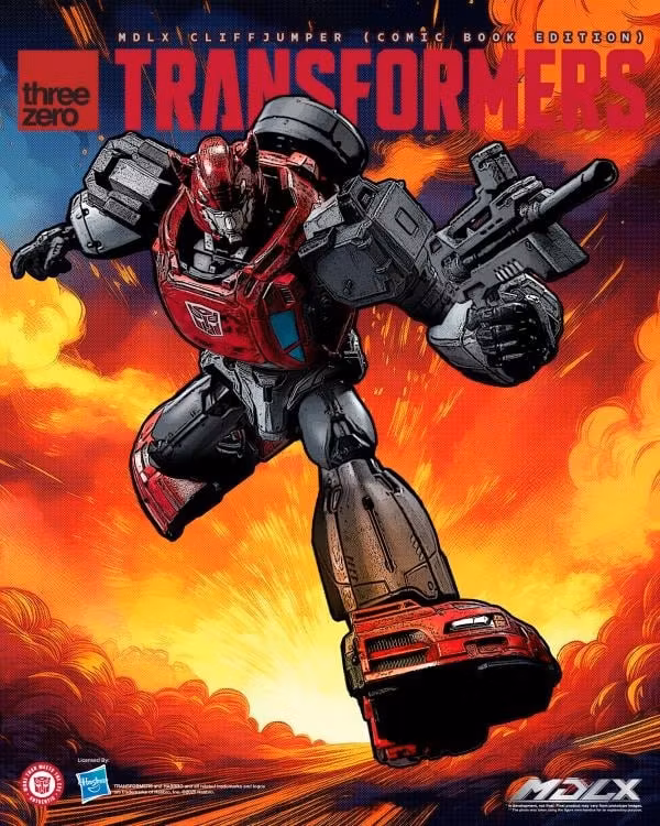 Transformers MDLX Articulated Figure Series Cliffjumper (Comic Book Edition)