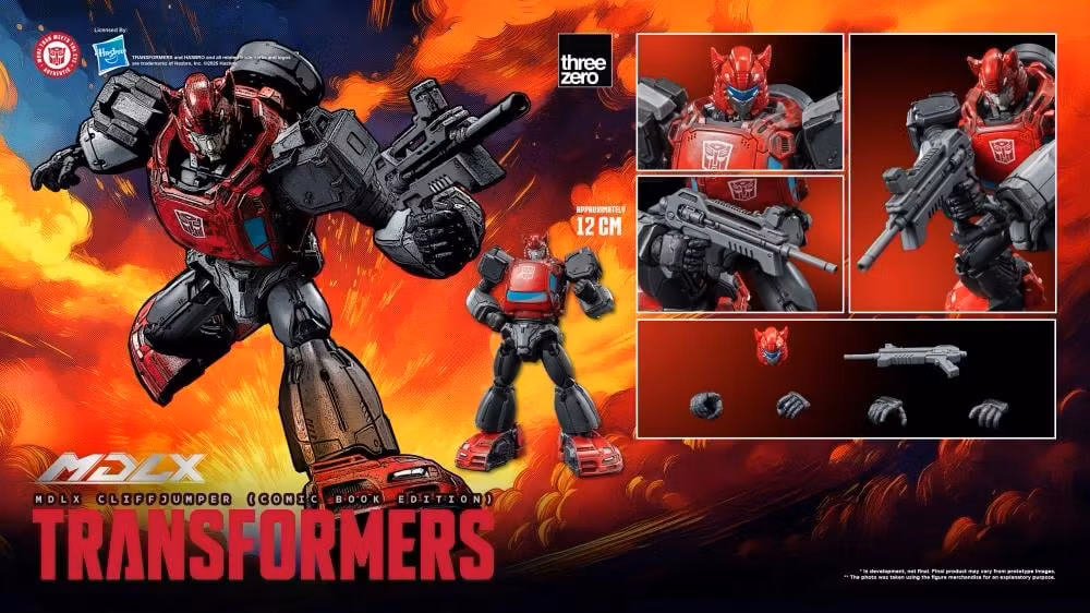 Transformers MDLX Articulated Figure Series Cliffjumper (Comic Book Edition)