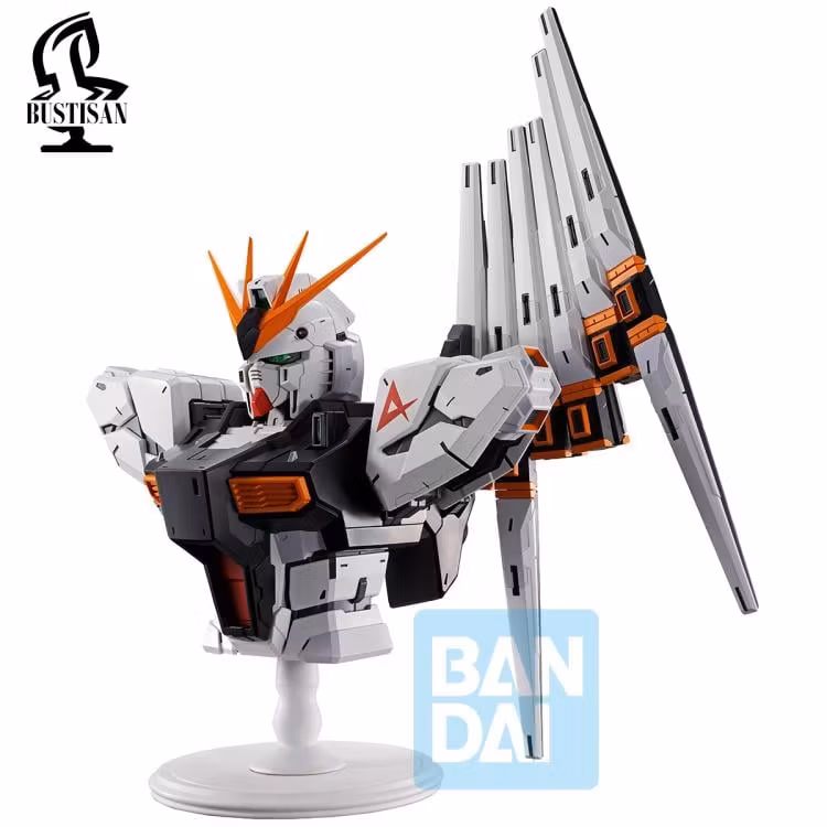 Mobile Suit Gundam: Char's Counterattack Bustisan Ichibansho Nu Gundam Figure