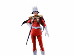 Mobile Suit Gundam Masterlise Ichibansho Char Aznable (Universal Century Saga Ver.) Figure
