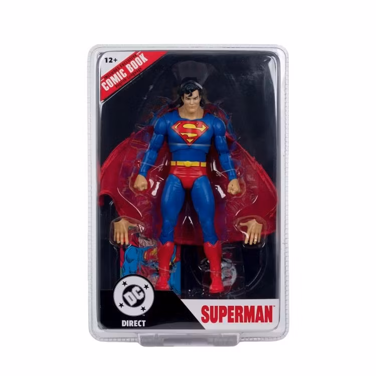 Zero Hour: Crisis in Time DC Page Punchers Superman 7" Action Figure with Comic