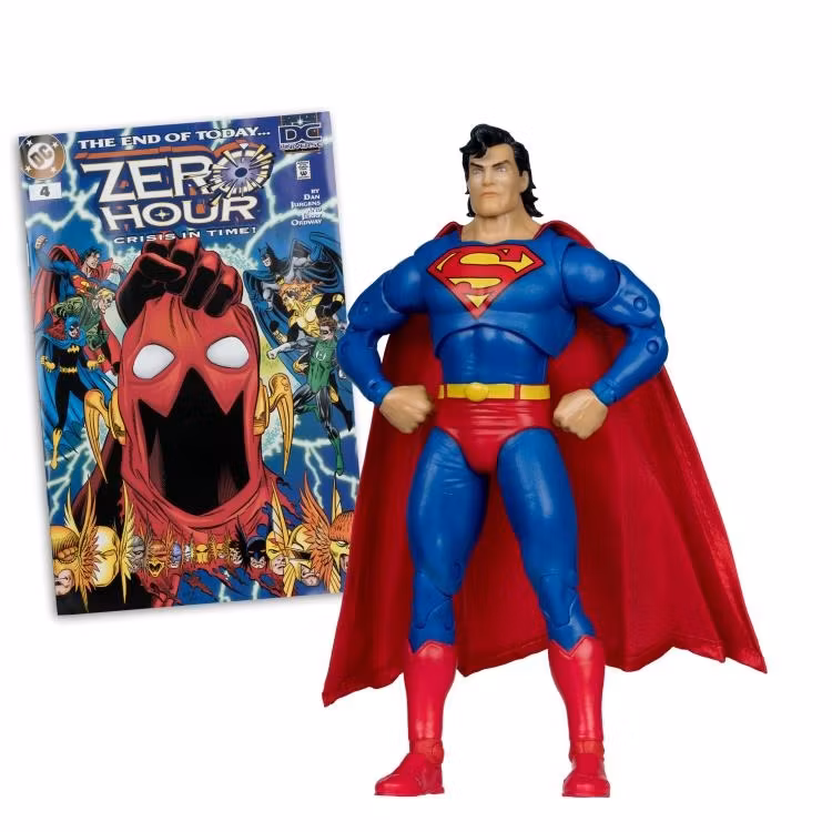 Zero Hour: Crisis in Time DC Page Punchers Superman 7" Action Figure with Comic