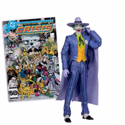 Crisis on Infinite Earths DC Page Punchers The Joker 7" Action Figure with Comic