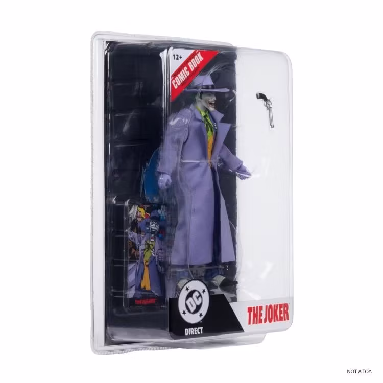 Crisis on Infinite Earths DC Page Punchers The Joker 7" Action Figure with Comic