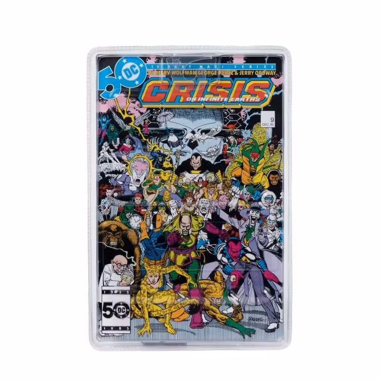 Crisis on Infinite Earths DC Page Punchers The Joker 7" Action Figure with Comic