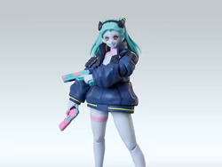 Cyberpunk: Edgerunners BUZZmod Rebecca 1/12 Action Figure