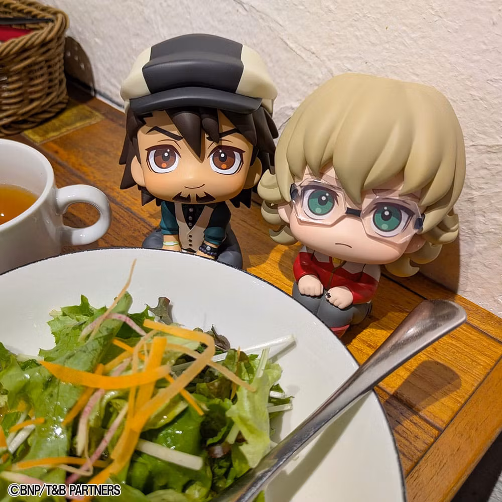 Tiger & Bunny Look Up Series Barnaby Brooks Jr. & Kaburagi T Kotetsu (with gift)