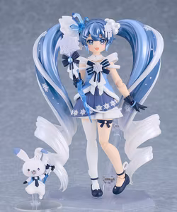 Vocaloid Figma Snow Miku (Crystal Snow Ver.) Action Figure