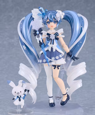 Vocaloid Figma Snow Miku (Crystal Snow Ver.) Action Figure