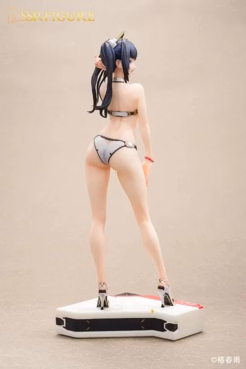 Tsubaki Harusame Illustration SSR Figure Hardshell Swimwear Girls 1/6 Scale Figure Set